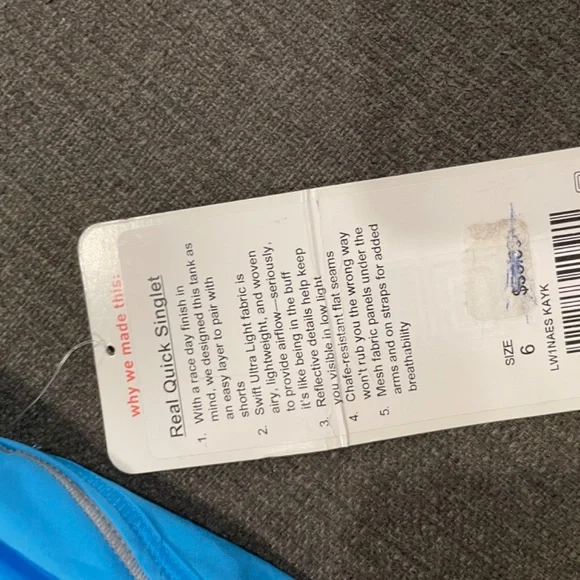 Real quick Singlet - Picture 3 of 3